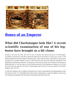 Bones of an Emperor - Medieval Histories