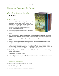 Discussion Questions for Parents