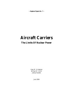 Aircraft Carriers - The Nuclear Information Project