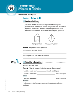 Make a Table - Triumph Learning