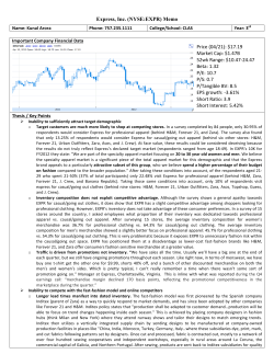 Express, Inc. (NYSE:EXPR)
