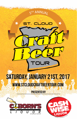 SATURDAY, JANUARY 21ST, 2017