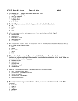 Exam ch 4.1