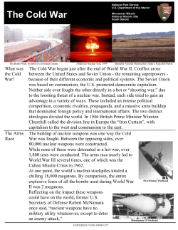 The Cold War - Wall South Dakota