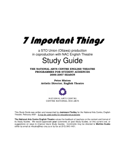 7 Important Things