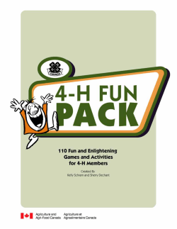 The 4-H Motto - 4