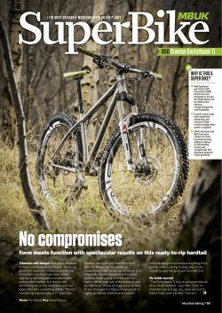No compromises - Stanton Bikes