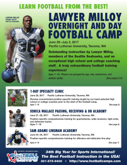 lawyer milloy football camp