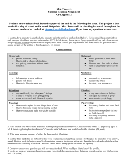 Summer Reading CP 2016 - Westfall Local Schools