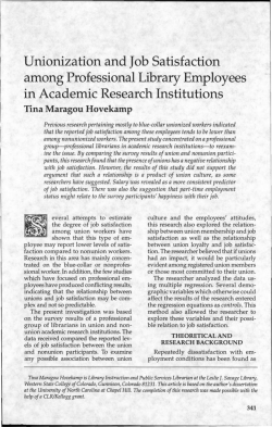 College and Research Libraries