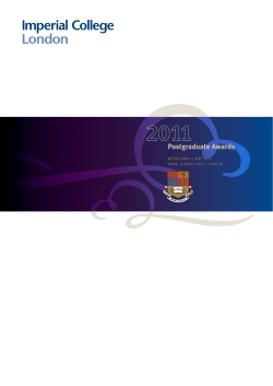 Postgraduate Awards - Workspace