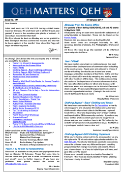 QEH Matters 03/02/2017
