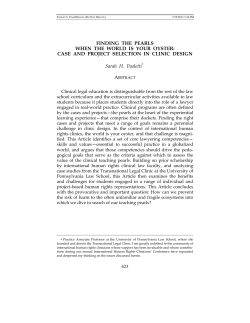 finding the pearls when the world is your oyster