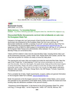 Discounted Butler Amusements carnival ride wristbands on sale