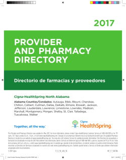provider 2017 provider and pharmacy directory