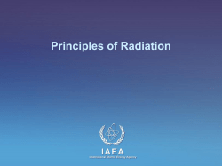 Principles of Radiation