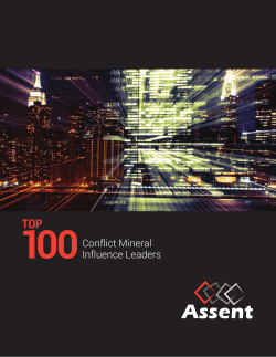 Conflict Mineral Influence Leaders