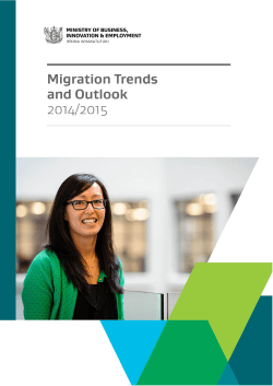 Migration Trends and Outlook 2014/15