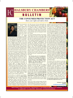 Consumer Protection Act