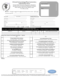 Clinical Immunology / Flow Cytometry