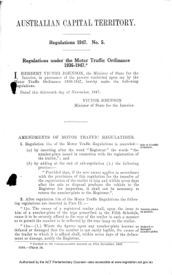 Authorised - ACT Legislation Register