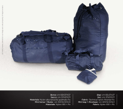 Bag: cm 65x37x37 Sac: cm 37X37X71 Fabric: Technical nylon