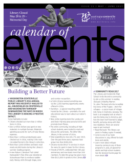Print Calendar - Washington-Centerville Public Library