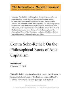 C Ph C ontr hilos apita ra So soph alism ohn