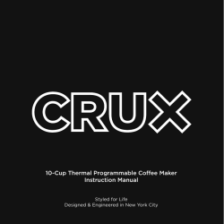 10-Cup Thermal Programmable Coffee Maker