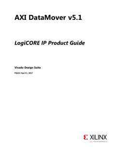 AXI DataMover v5.1 Product Guide