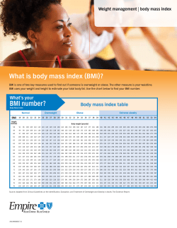 BMI - Time Well Spent