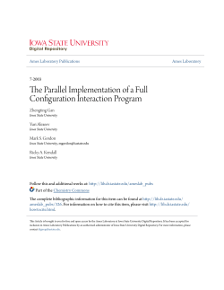 The Parallel Implementation of a Full Configuration Interaction