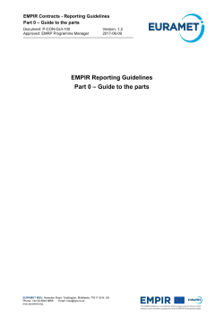 Part 0 - msu euramet