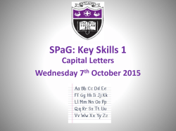 Key Skills: 1 - Gateacre School