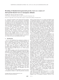 Breaking of thunderstorm-generated gravity waves as a source of