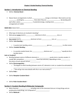 Complete the Chapter 6 Guided Reading