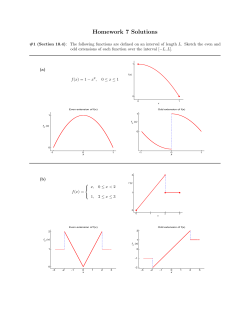 Homework 7 Solutions