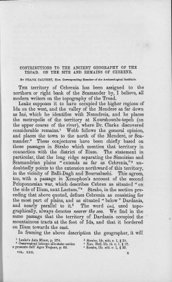 THE territory of Cebrenia lias been assigned to the northern or right