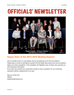 July 2015 - Skate Canada