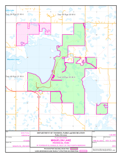 miquelon lake - Alberta Parks