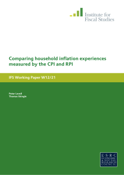 Paper - Institute for Fiscal Studies
