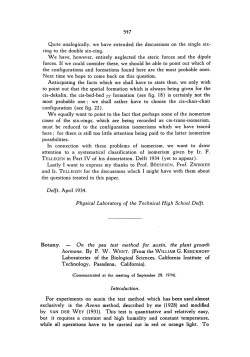 On the pea test method for auxin, the plant growth hormone