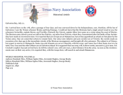 Galveston Bay - Texas Navy Association