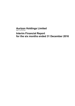 HYR 2017 Aurizon Financial Report 669KB PDF