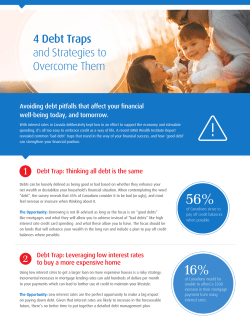 4 Debt Traps and Strategies to Overcome Them