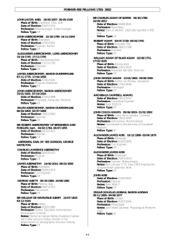 Biographical Index of former RSE Fellows 1783