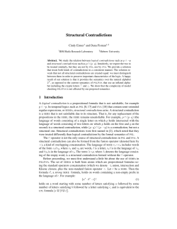 Structural Contradictions