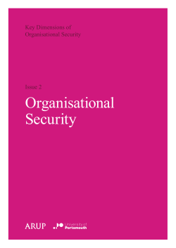 Organisational Security