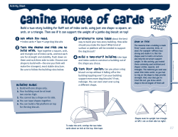 Canine House of Cards
