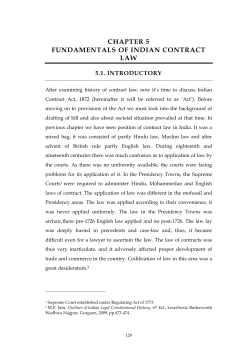 chapter 5 fundamentals of indian contract law